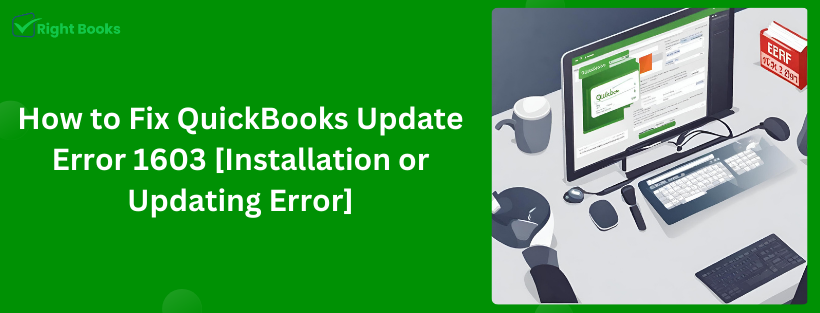 QuickBooks Update Error 1603