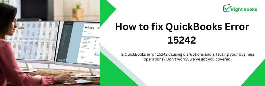QuickBooks Error 15242