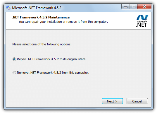 Repair-or-Reinstall-Microsoft.Net-Framework
