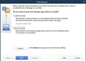 Restoring from Backup file