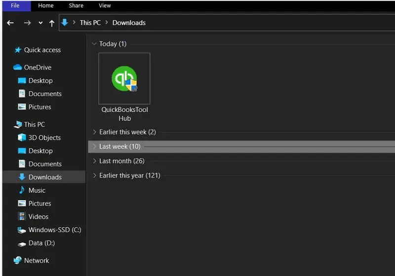 Run The QuickBooks Desktop 