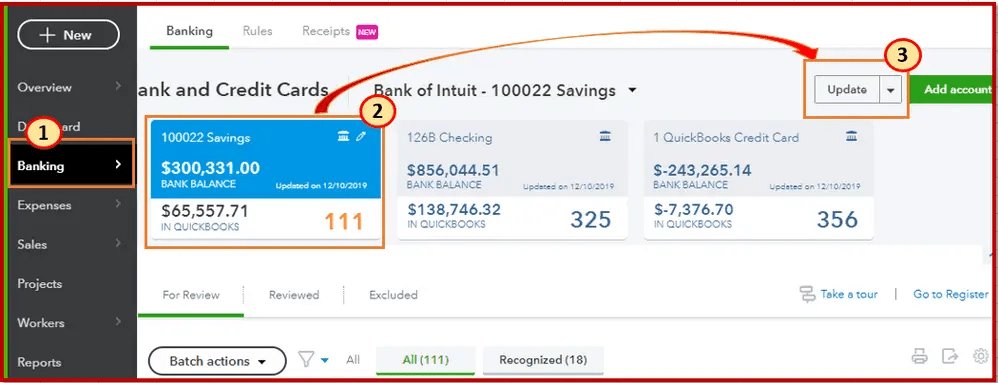 manually download transactions